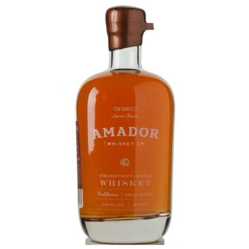 Amador Ten Barrels Straight Hop-Flavored Whiskey - 750ML