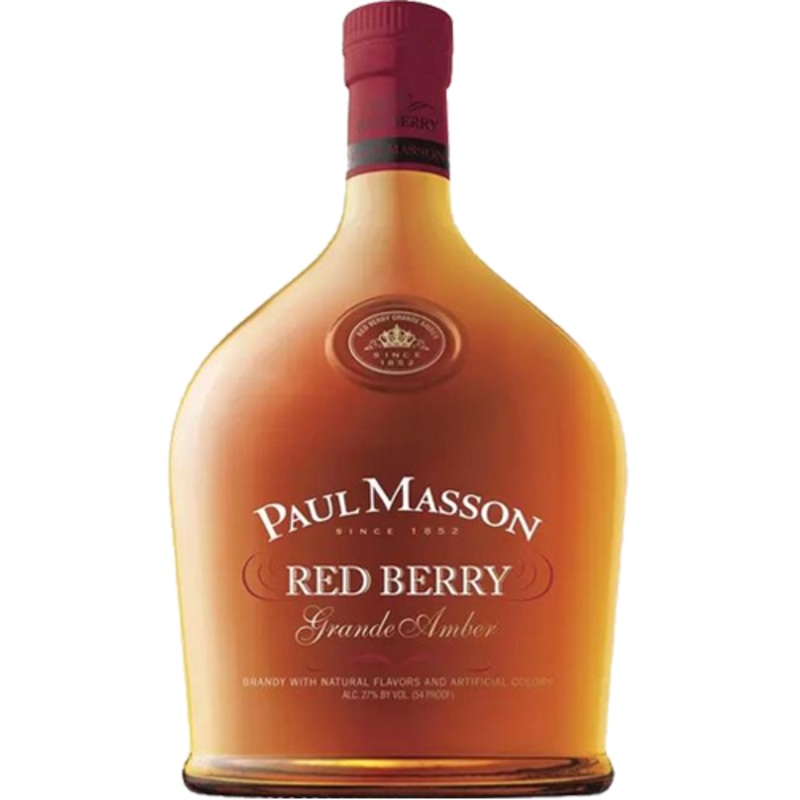 Paul Masson Brandy Grande Amber Red Berry - 1.75L
