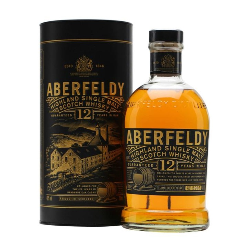 Aberfeldy 12 Years Highland Single Malt Scotch Whisky