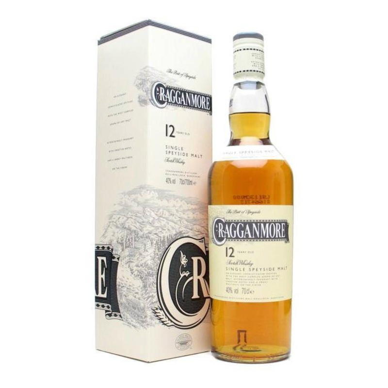 Cragganmore 12 Years Old Speyside Single Malt Scotch Whisky
