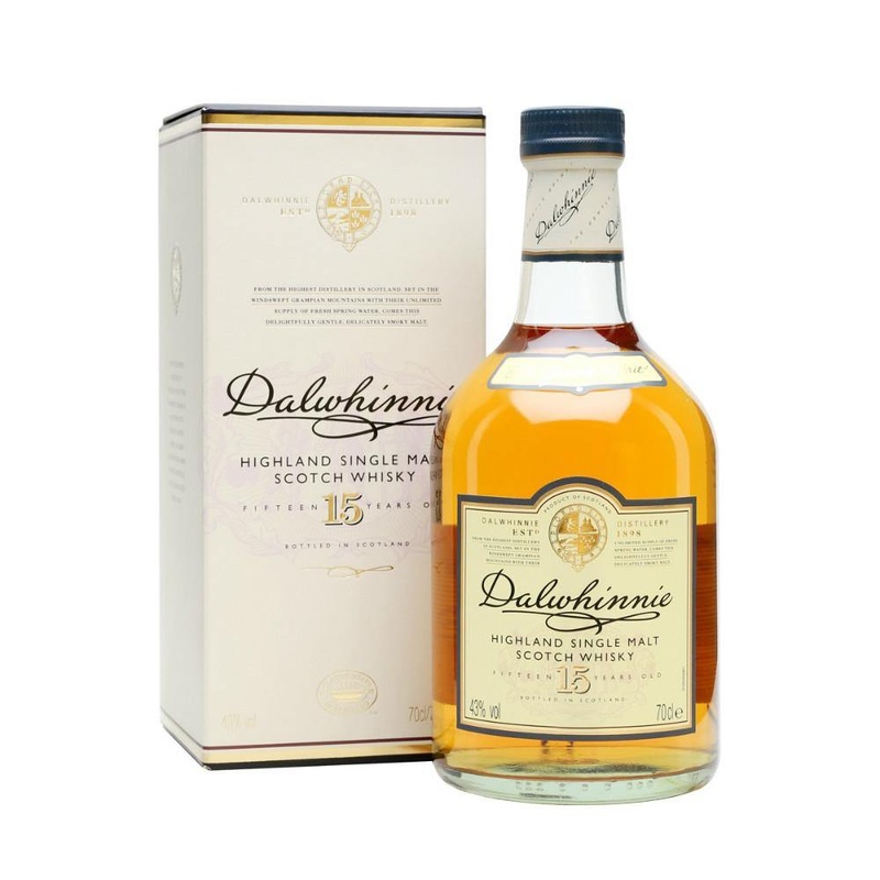 Dalwhinnie 15 Years Old Highland Single Malt Scotch Whisky