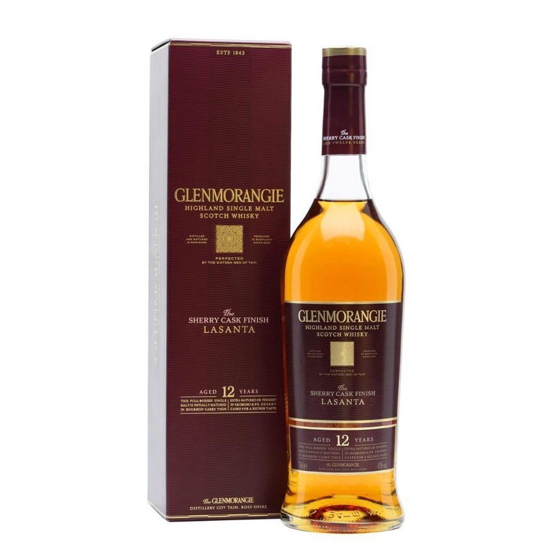 Glenmorangie The Lasanta 12 Years Old Highland Single Malt Scotch Wishky
