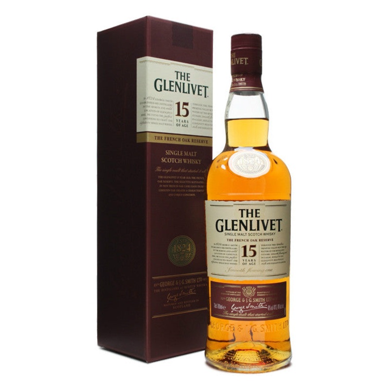 The Glenlivet 15 Years Single Malt Scotch Whisky
