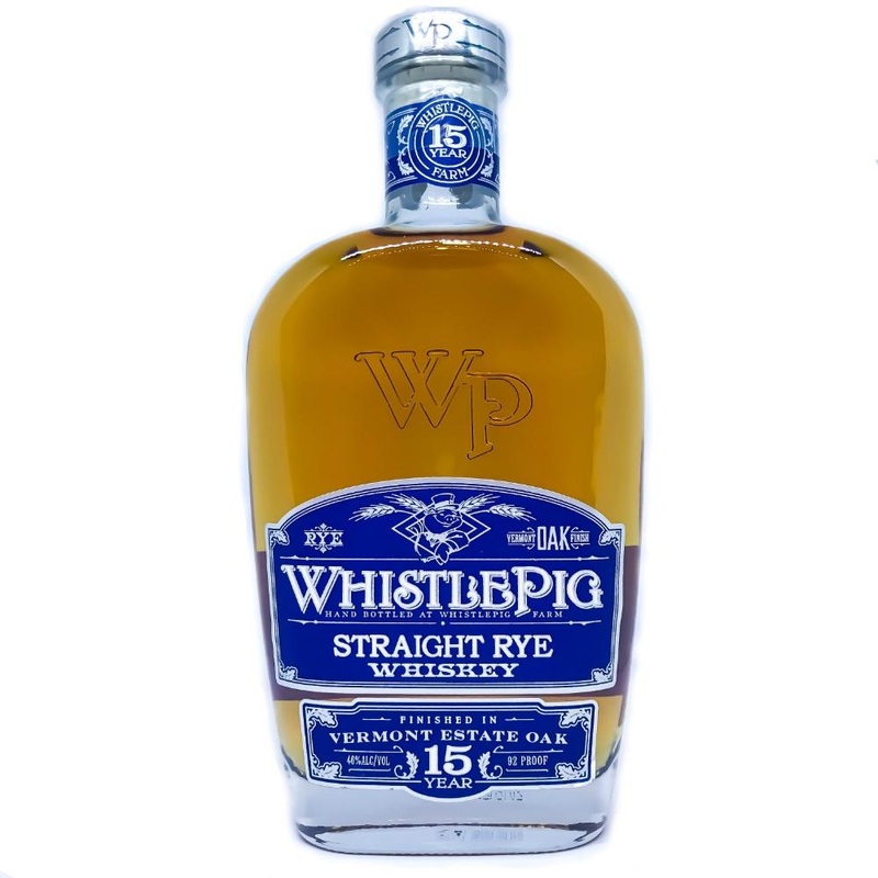 WhistlePig Farms 15 Year Old Straight Rye Whiskey