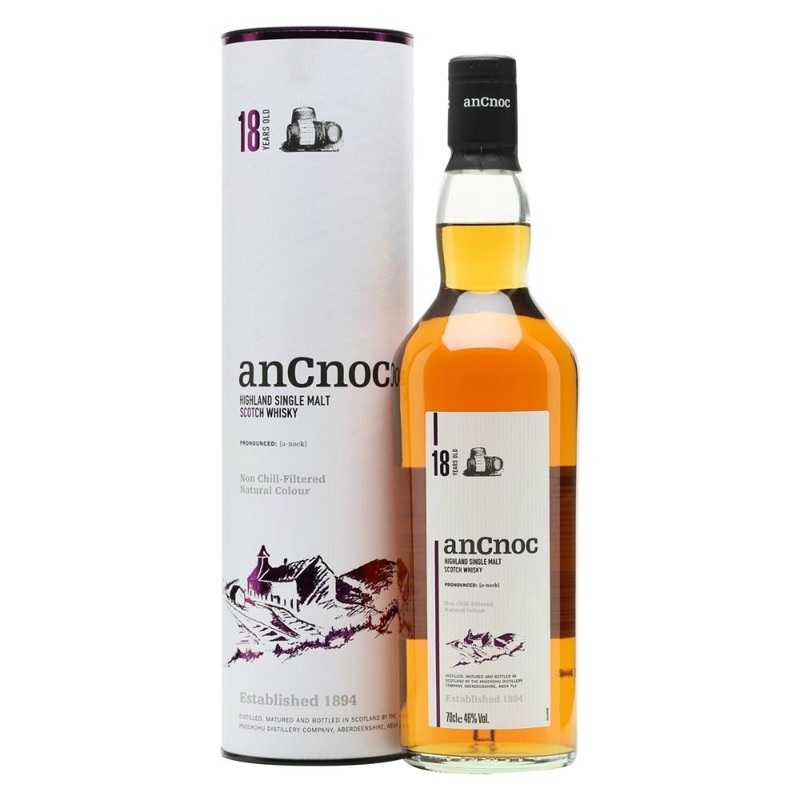AnCnoc 18 Years Highland Single Malt Scotch Whisky