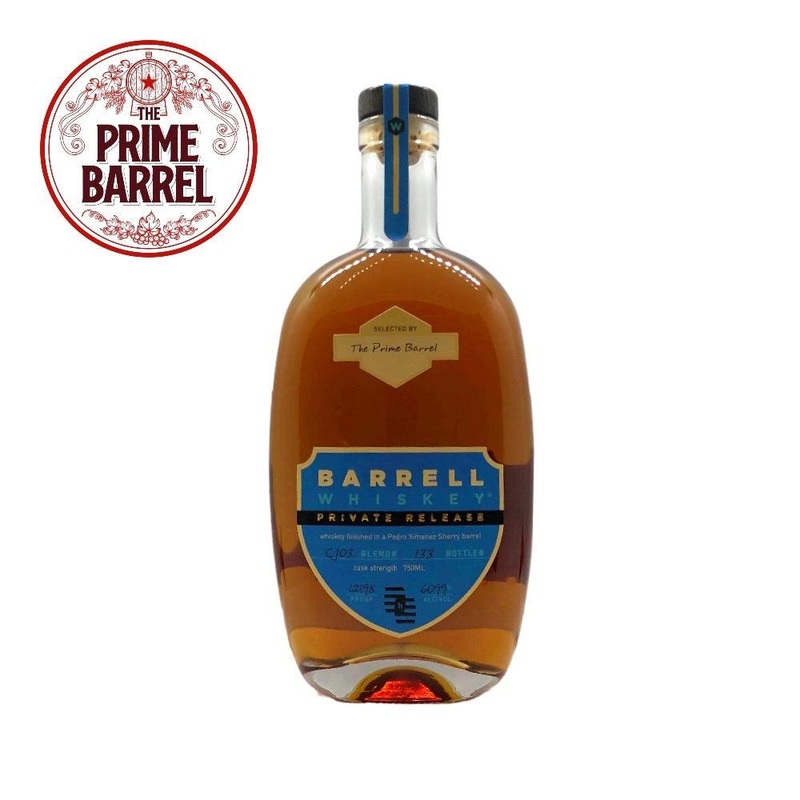 Barrell Craft Spirits Private Release Donkey Kong Kentucky Whiskey Finished in PX Sherry Barrel The Prime Barrel Pick #30