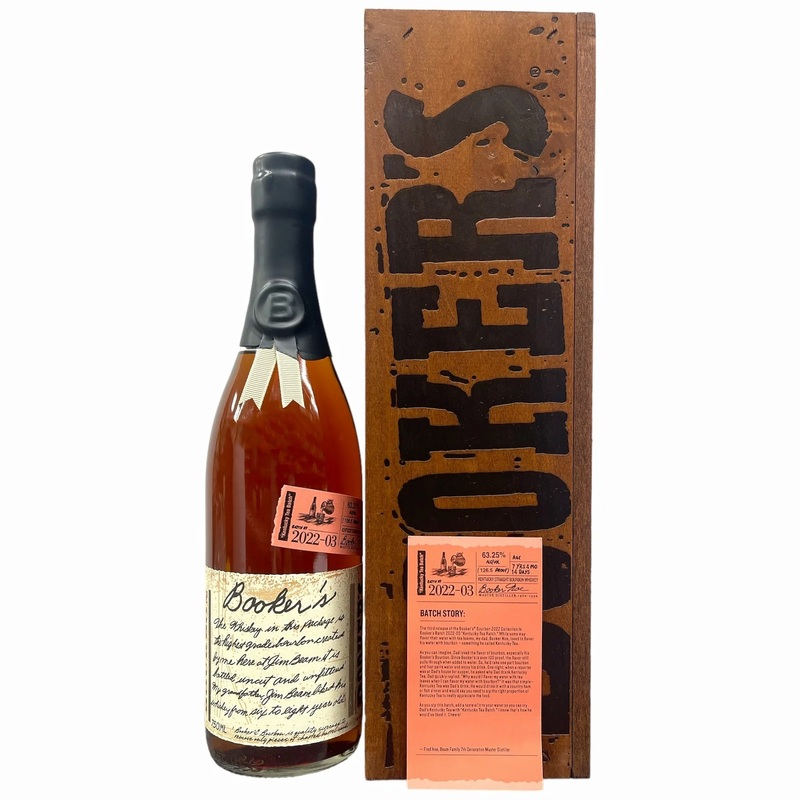 Booker's "Kentucky Tea Batch" Kentucky Straight Bourbon Whiskey