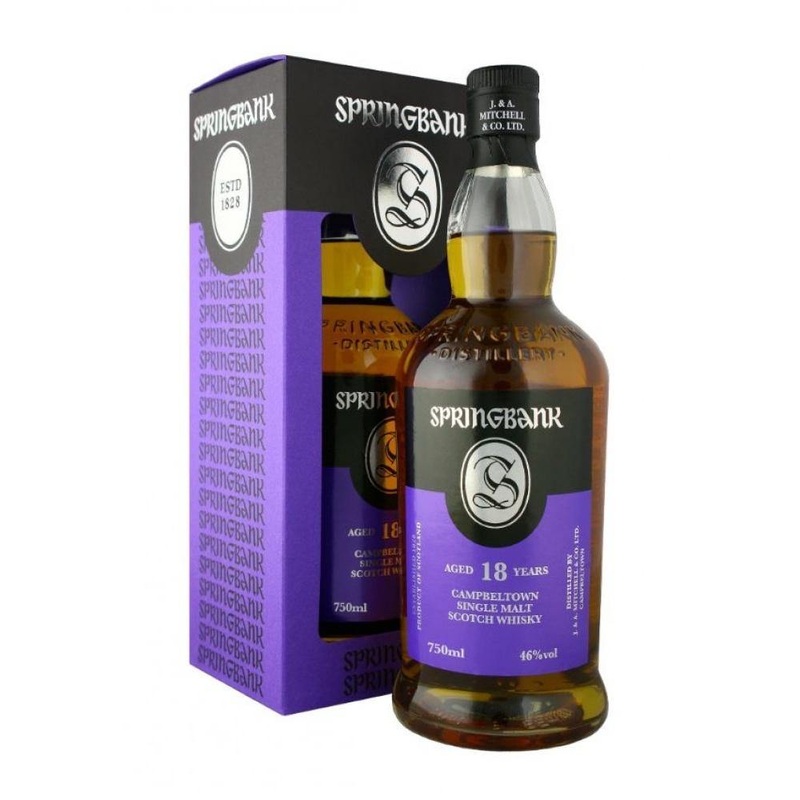 Springbank 18 Year Old Single Malt Scotch Whisky