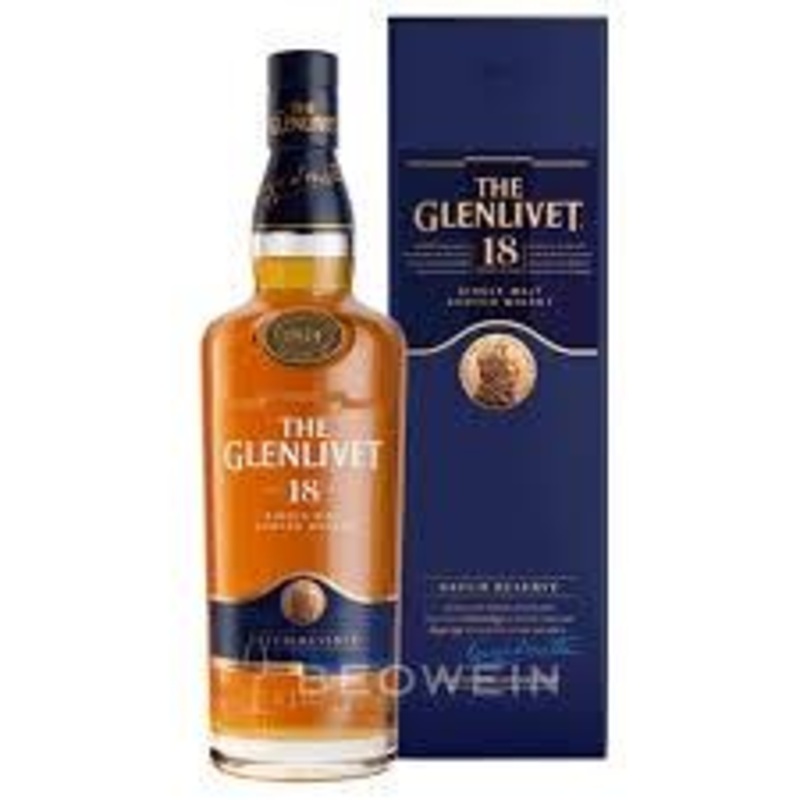 The Glenlivet 18 Years Single Malt Scotch Whisky