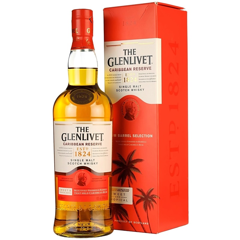 The Glenlivet Caribbean Reserve Single Malt Scotch Whisky