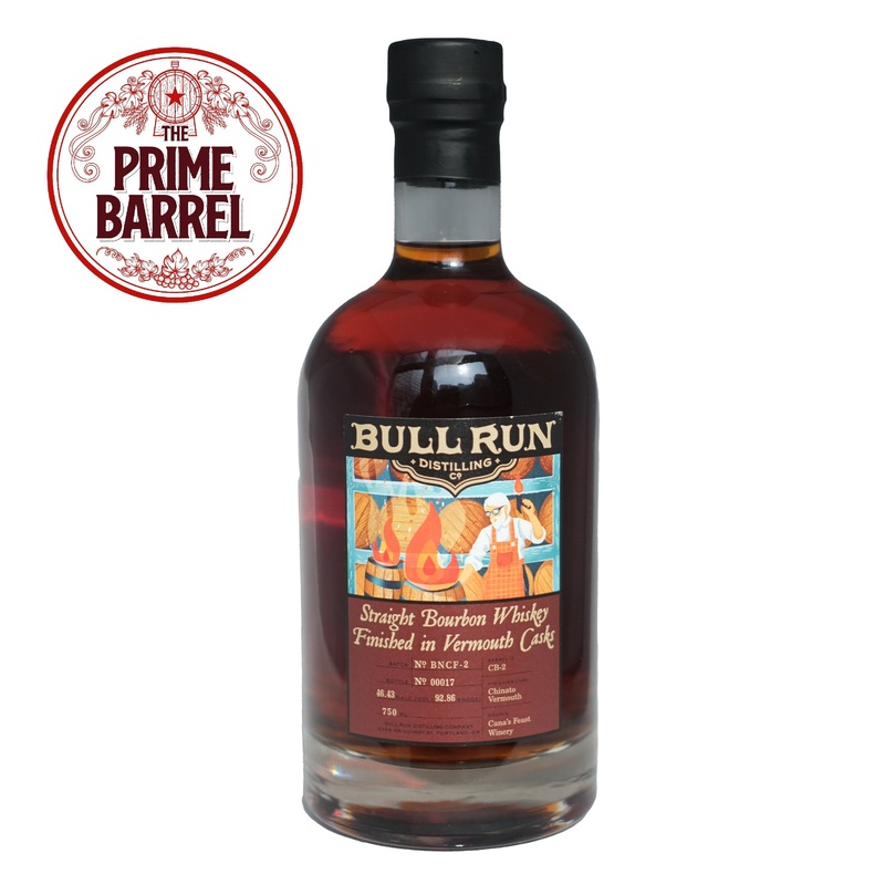 Bull Run 5 Year Old "Ole!" Straight Bourbon Whiskey Finished in Chinato Vermouth Cask The Prime Barrel Pick #73