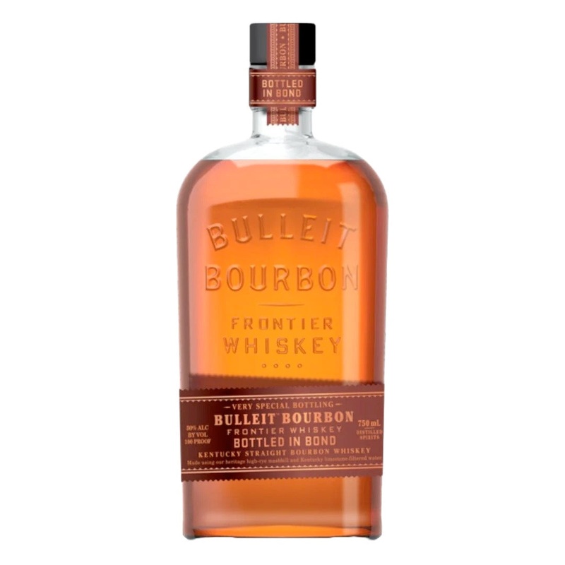Bulleit Frontier Whiskey Bottle in Bond Kentucky Straight Bourbon Whiskey