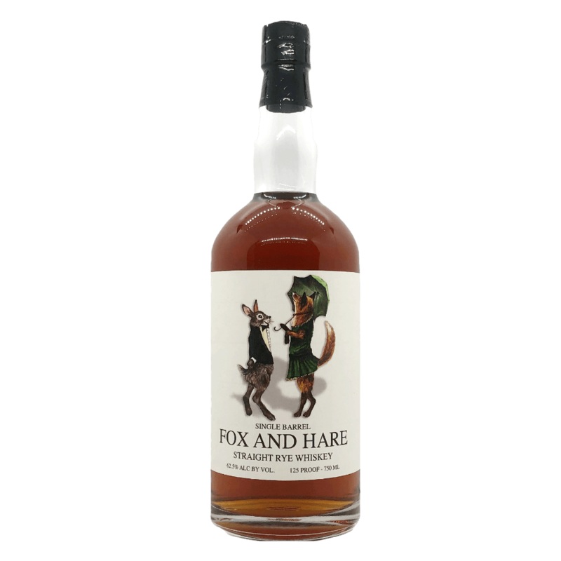 Taconic Distillery Fox and Hare Single Barrel Straight Rye Whiskey
