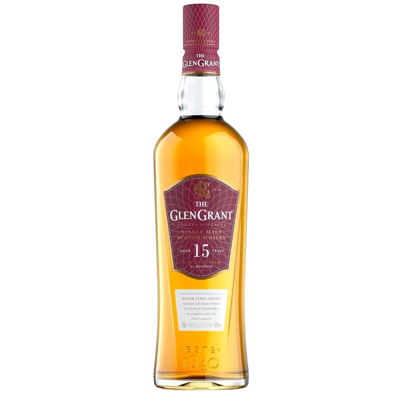 The Glen Grant 15 Years Rothes Speyside Single Malt Scotch Whisky