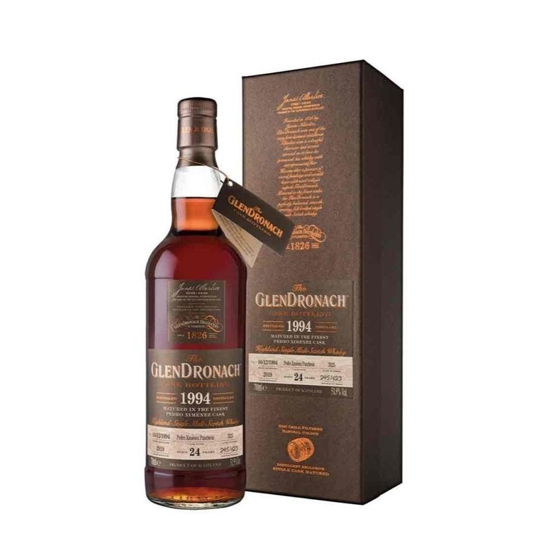 The GlenDronach 25 Years Cask Bottling Distilled 1994 Highland Single Malt Scotch Whisky