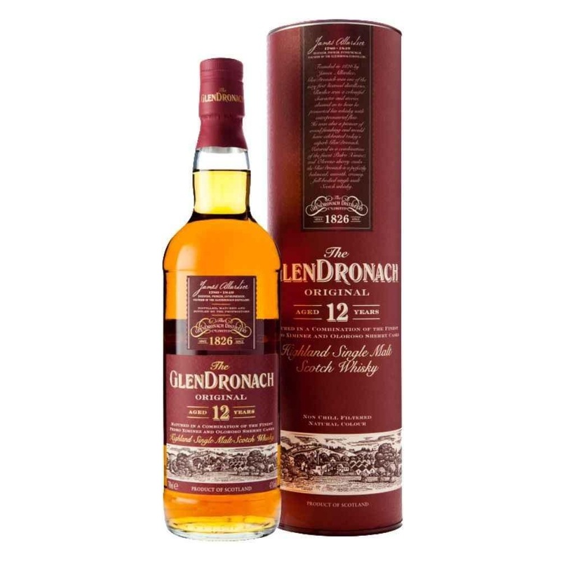 The GlenDronach Original 12 Years Highland Single Malt Scotch Whisky