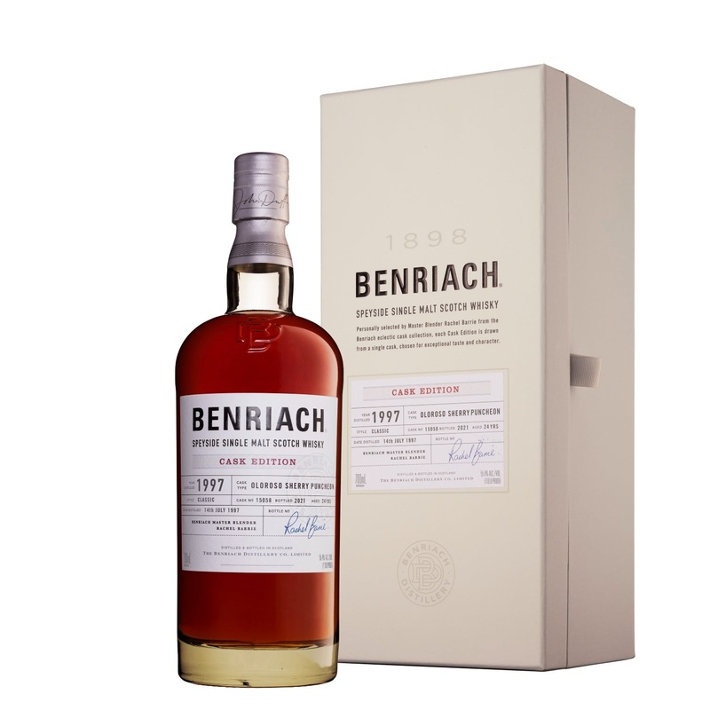Benriach 1997 Cask Edition Speyside Single Malt Scotch Whisky