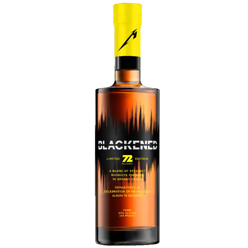 Blackened 72 Seasons Limited Edition A Blend of Straight Whiskeys Finished in Brandy Casks