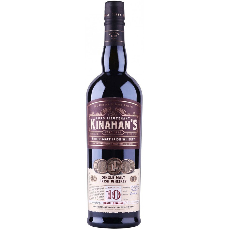 The Lord Lieutenant Kinahan's 10 Year Single Malt Irish Whiskey