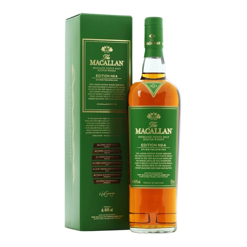 The Macallan Edition N#4 Highland Single Malt Scotch Whisky