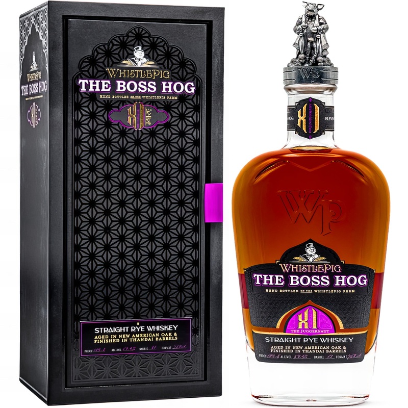 WhistlePig The Boss Hog "The Juggernaut" XI Edition Straight Rye Whiskey