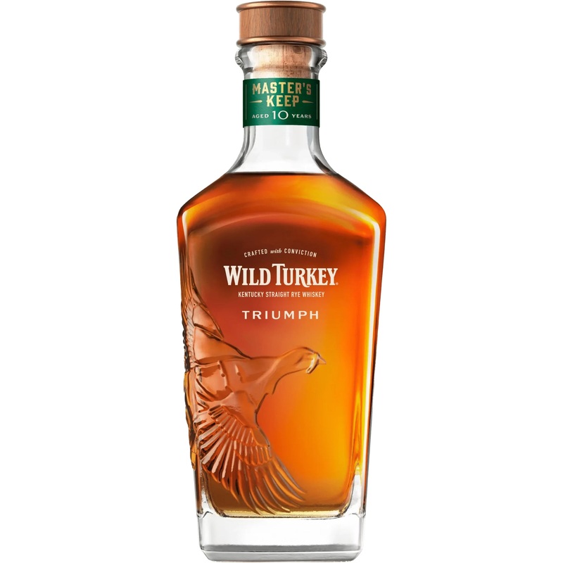 Wild Turkey Masters Keep Triumph 10 Years Old Kentucky Straight Rye Whiskey
