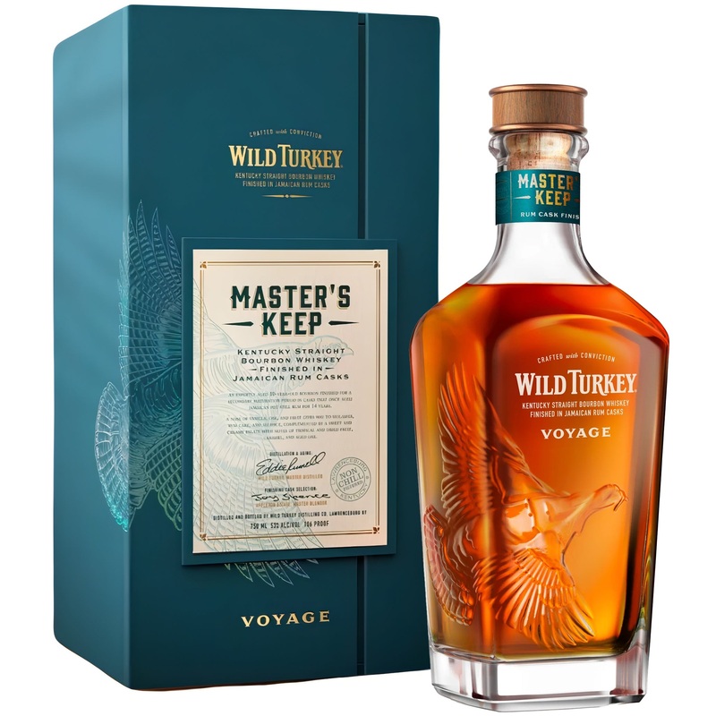 Wild Turkey Voyage Kentucky Straight Bourbon Whiskey Finished in Jamaican Rum Casks