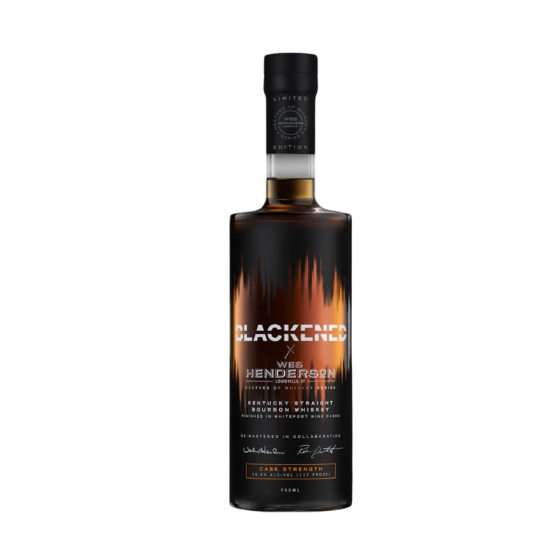 Blackened X Wes Henderson Limited Edition Kentucky Straight Bourbon Whiskey Finished in the White Port Casks