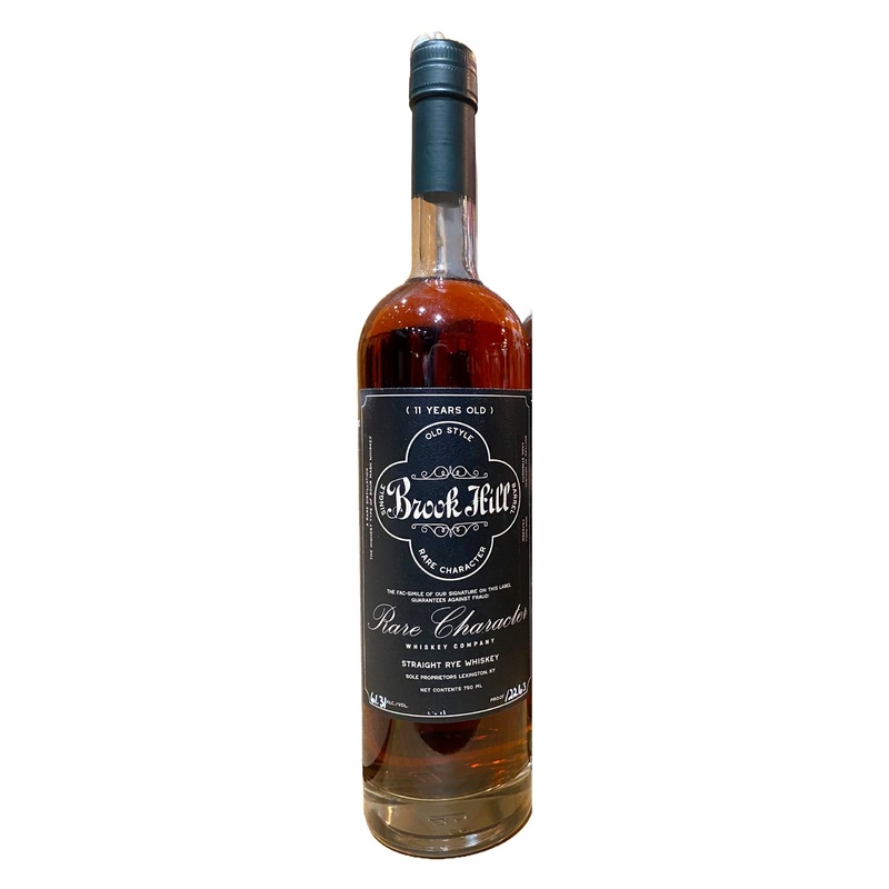 Brook Hill 11 Year Old Straight Rye Whiskey