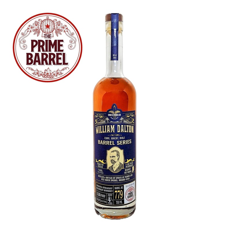Spirits of French Lick William Dalton "John Lick" Single Barrel Wheated Bourbon The Prime Barrel Pick #52