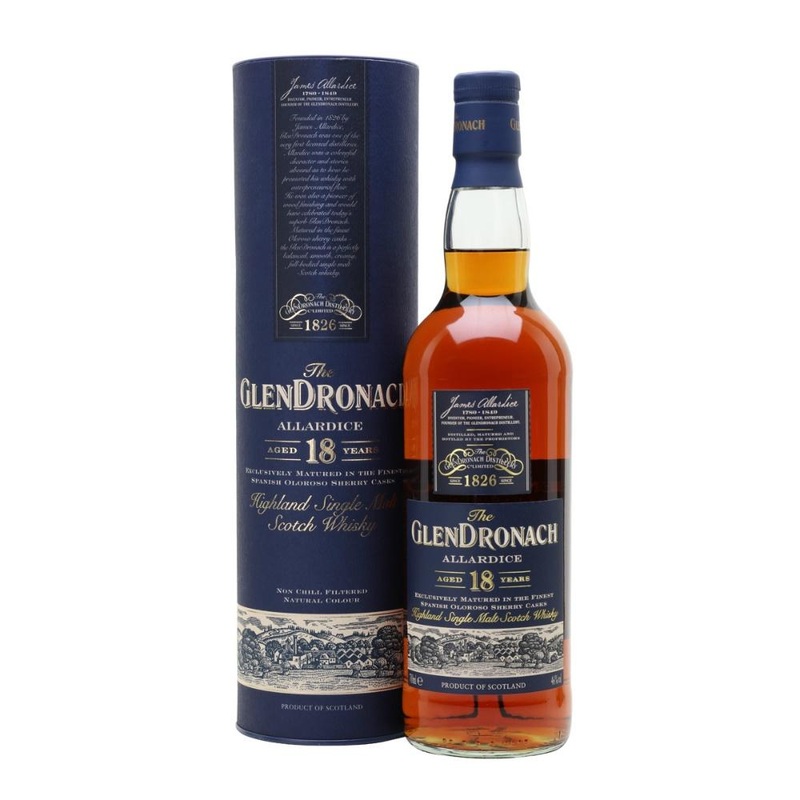 The GlenDronach Allardice 18 Years Highland Single Malt Scotch Whisky
