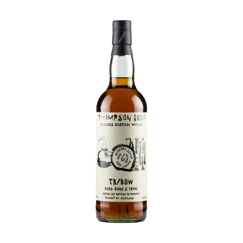 Thompson Bros. Redacted Bros. 6 Years Old Oak Cask TB/BSW Blended Scotch Whiskey