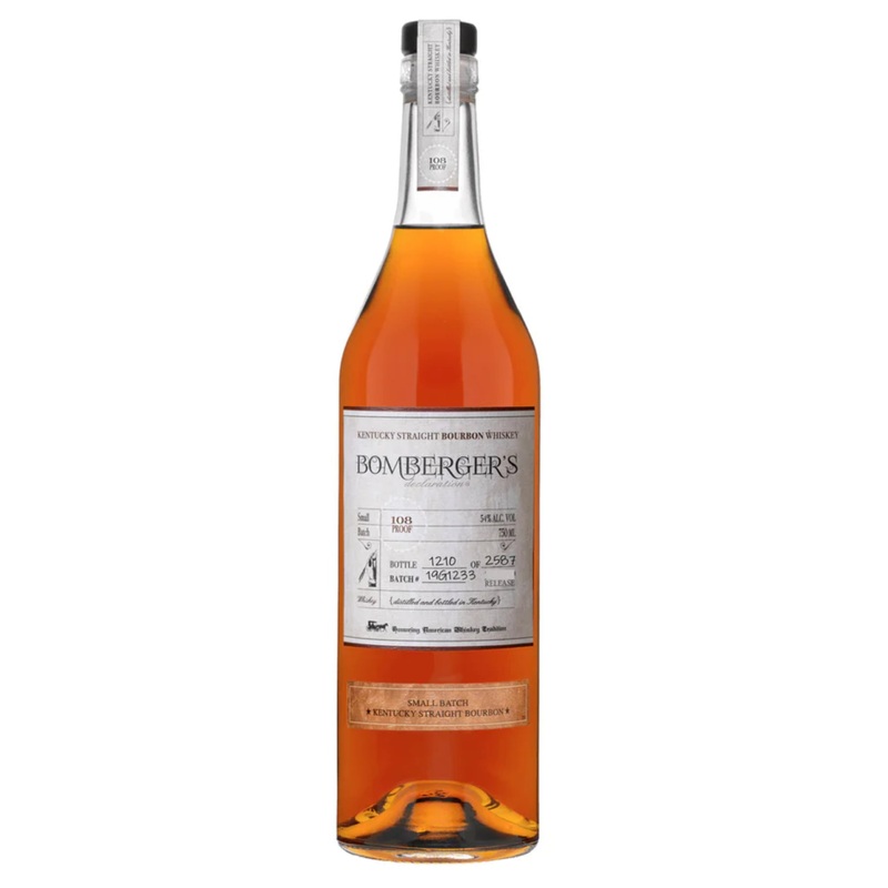 Bomberger's Declaration Bourbon Whiskey