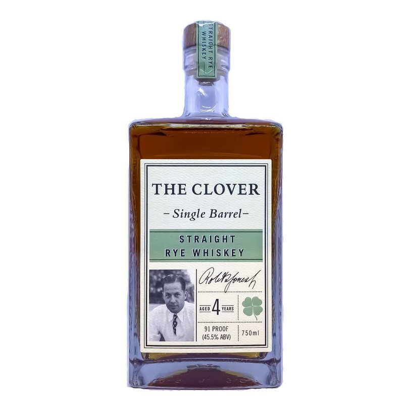 The Clover 4 Years Single Barrel Straight Rye Whiskey
