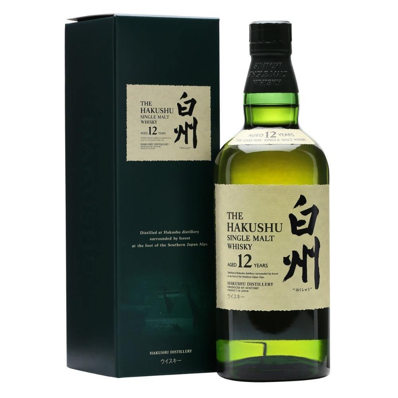 The Hakushu 12 Years Single Malt Japanese Whisky