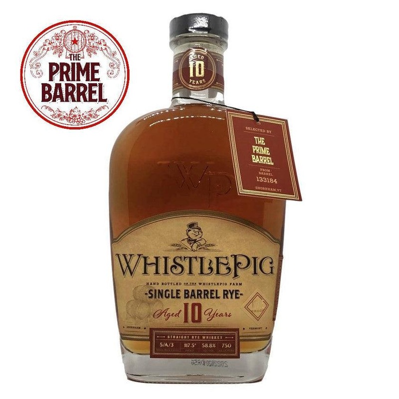 WhistlePig RyederPig Single Barrel Rye Aged 13 Years The Prime Barrel Pick #25