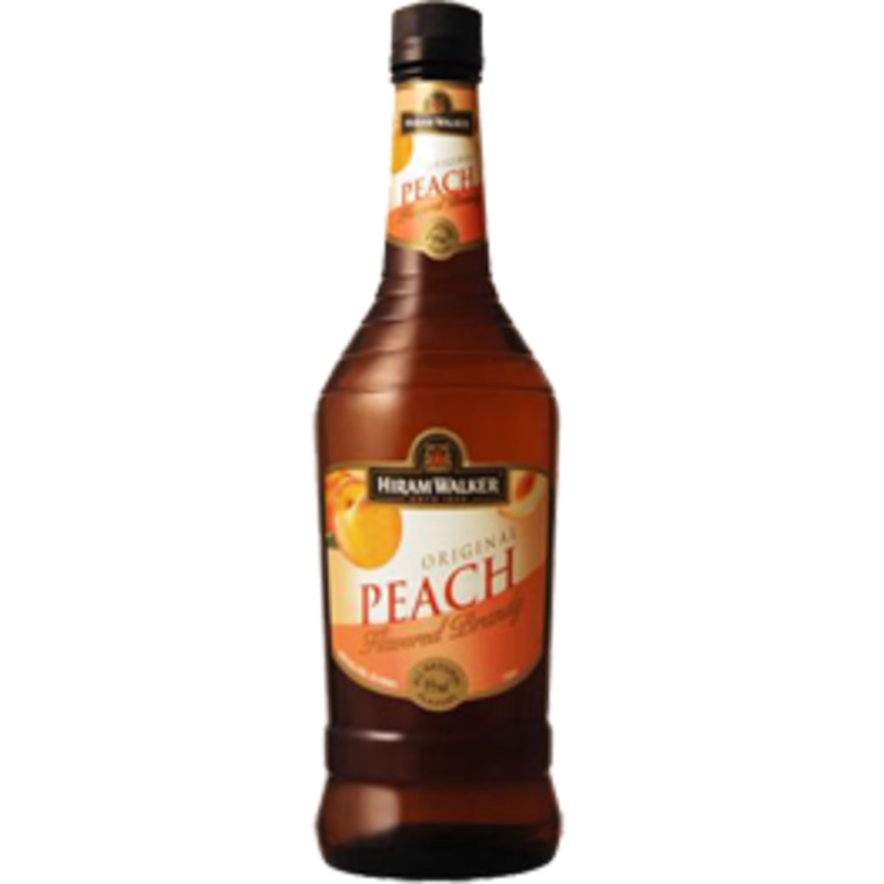 Hiram Walker Peach Brandy 750ml