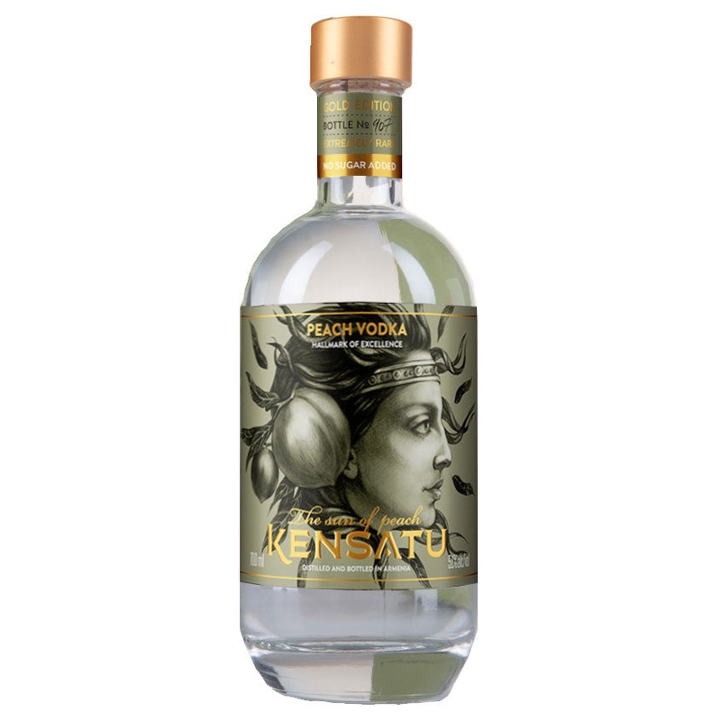 Kensatu Peach Fruit Armenian Brandy 750ml