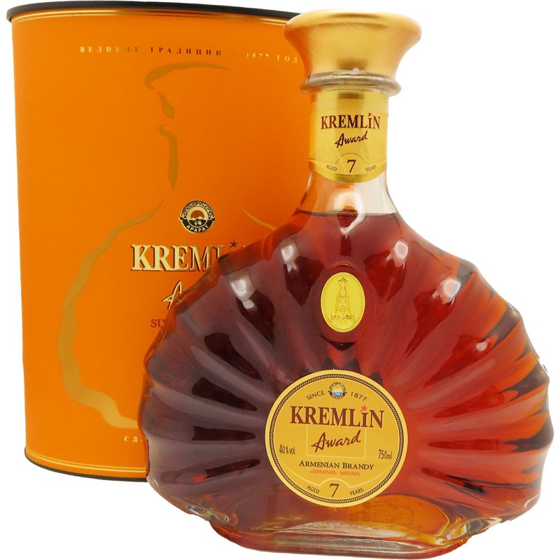 Kremlin Award Armenian Brandy  7 Year Old 750ml