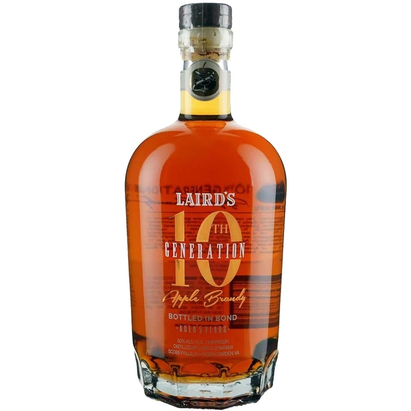 Laird's 10th Generation Apple Brandy Bottled In Bond 5 Year Old 750ml