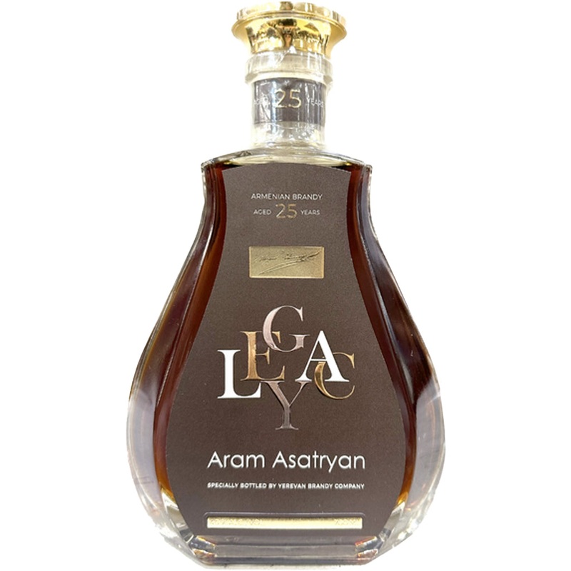 Legacy by Aram Asatryan 25 Year Old Armenian Brandy 700ml