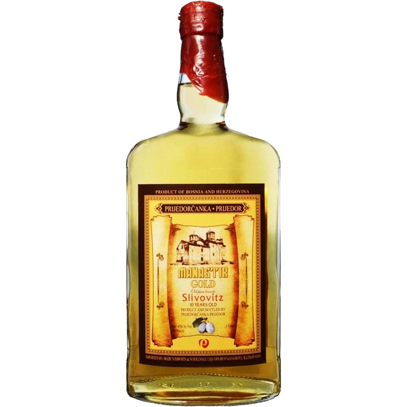 Manastir Slivovitz 10 Year Old Plum Brandy 1L