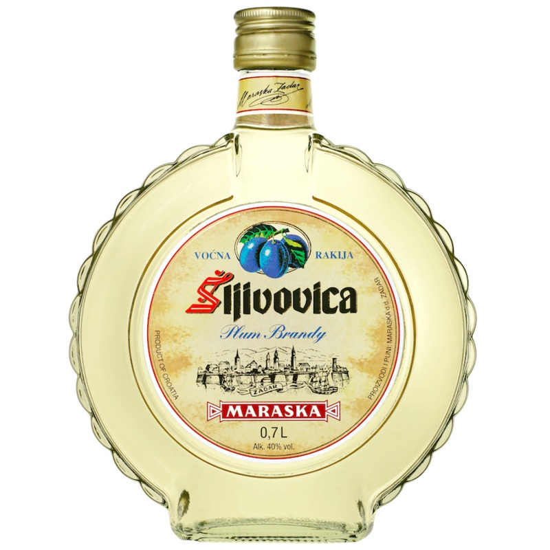 Maraska Slivovica Kosher Plum Brandy 750ml