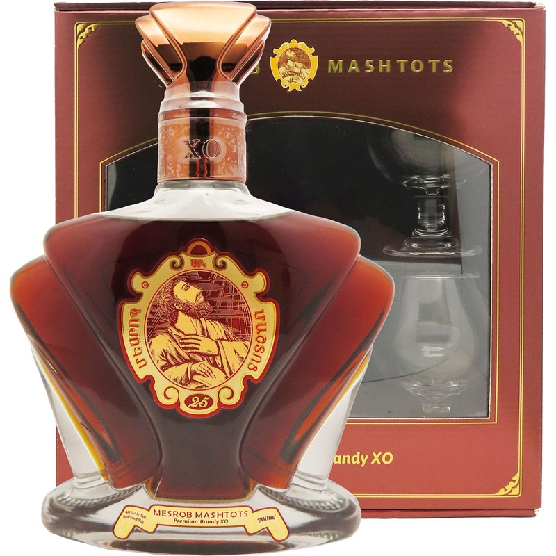 Mesrob Mashtots Armenian Brandy 25 Year Old 700ml