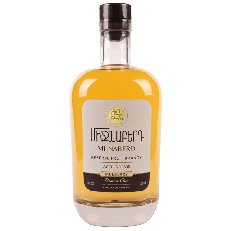 Mijnaberd Mulberry Reserve Armenian Brandy 3Yr 750ml