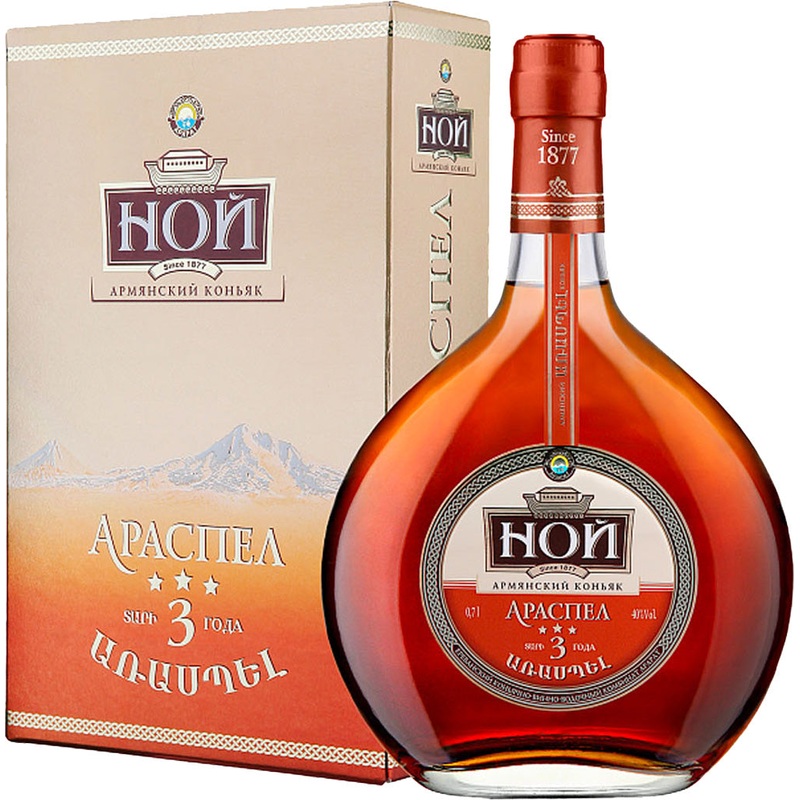 Noy Araspel Armenian Brandy 3 Year Old 700ml