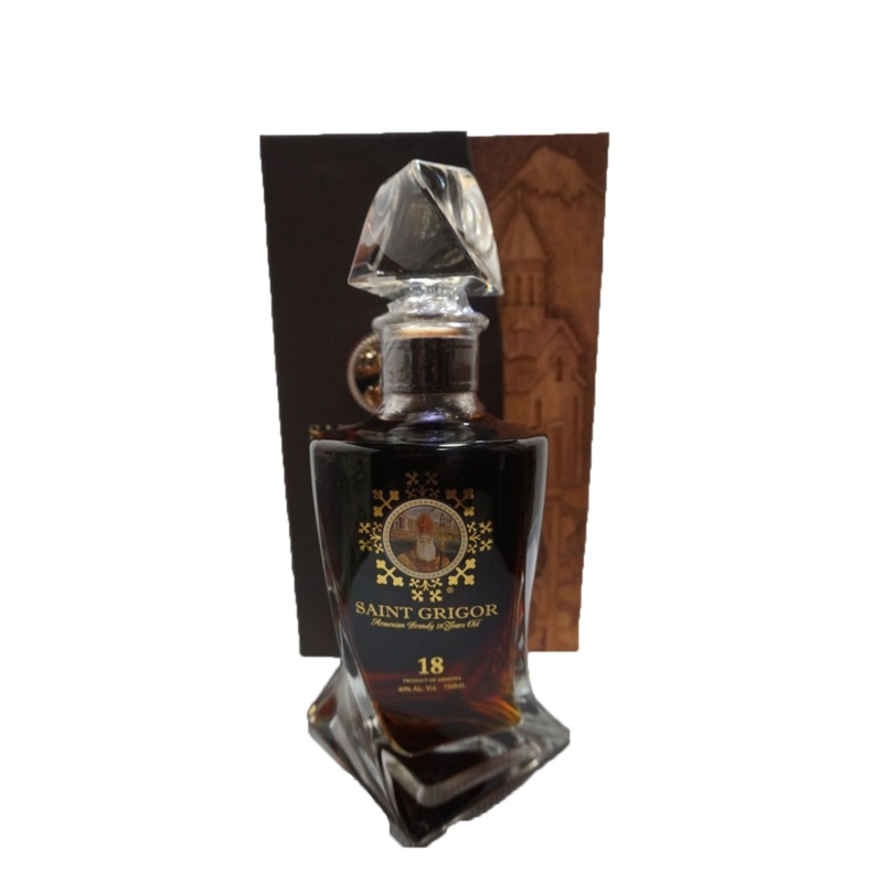 Saint Grigor Armenian Brandy 18 Year Old 750ml