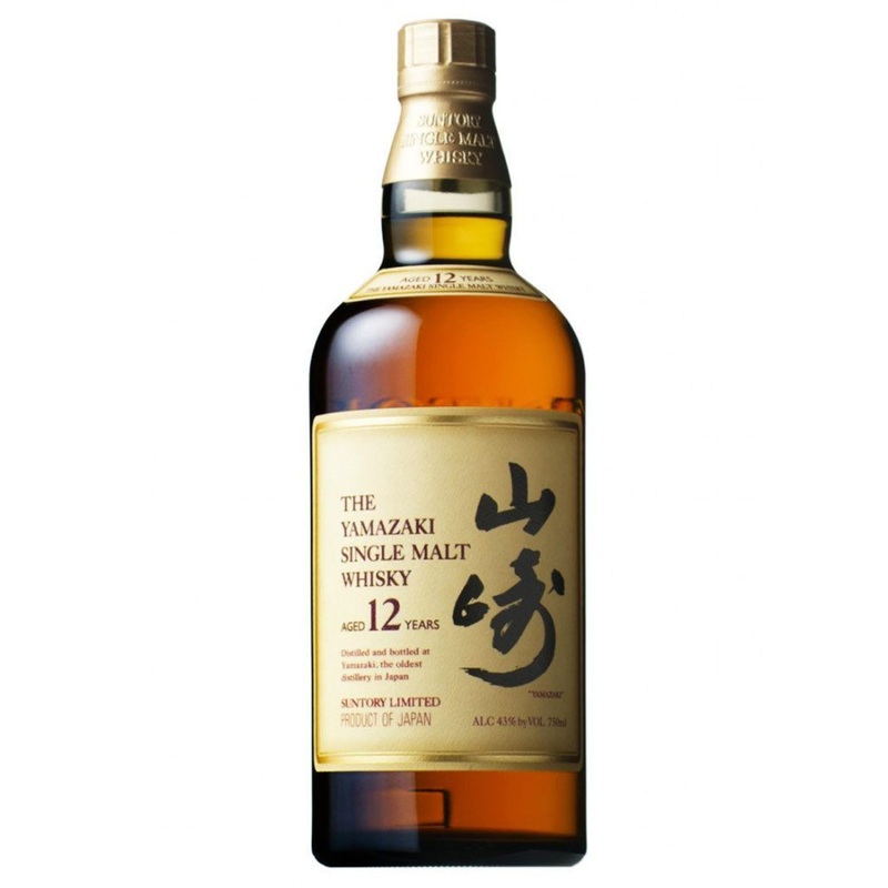 Suntory Yamazaki 12 Year Old Single Malt Japanese Whisky