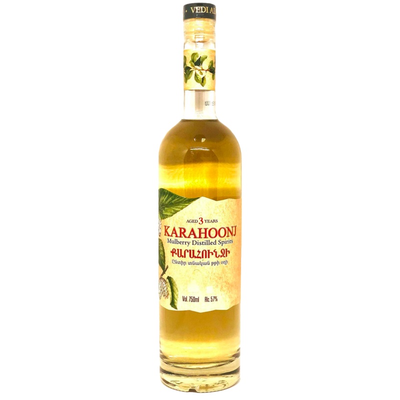 Vedi Alco Karahoonj Armenian Brandy Mulberry Gold 3 Year Old 750ml