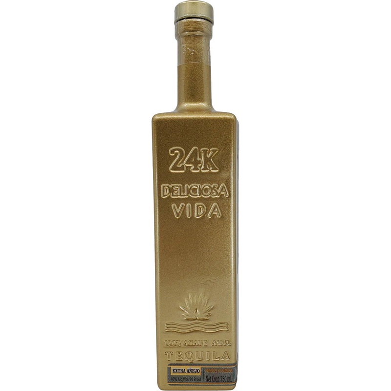 24K Deliciosa Vida Extra Anejo Tequila 750ml